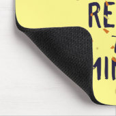 と独身のなり合う準備ができた マウスパッド (コーナー)