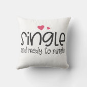 と独身のMint Valentine装飾用クッション クッション (裏面)