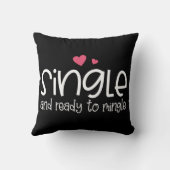 と独身のMint Valentine装飾用クッション クッション (裏面)