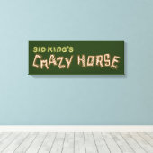 と王の熱狂する馬 キャンバスプリント (インサイチュ (ウッドフロア))