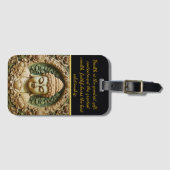 と球体離れの仏像 ラゲッジタグ (正面横)