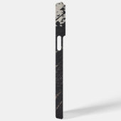 と男らし黒モダンとベージュのストロ絵を描ーク Case-Mate iPhoneケース (裏面 / 右)