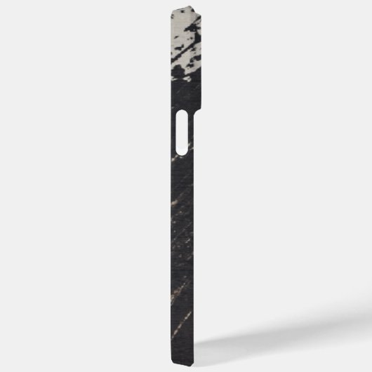 と男らし黒モダンとベージュのストロ絵を描ーク Case-Mate iPhoneケース (裏面 / 右)