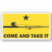 と皮肉おもしろい魚釣りシール シール (正面)