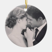 と結婚したのメリー写真オーナメント セラミックオーナメント (正面)