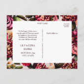 と結婚したはっメリーき 案内ポストカード (裏面)