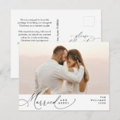 と結婚したスメリーモダント写真の休日 ポストカード (正面/裏面)
