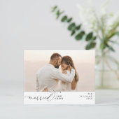 と結婚したスメリーモダント写真の休日 ポストカード (スタンド正面)