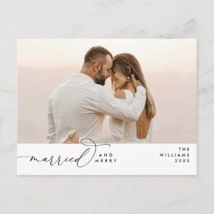 と結婚したスメリーモダント写真の休日 ポストカード