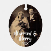 と結婚した写メリー真 メタルオーナメント (裏面)