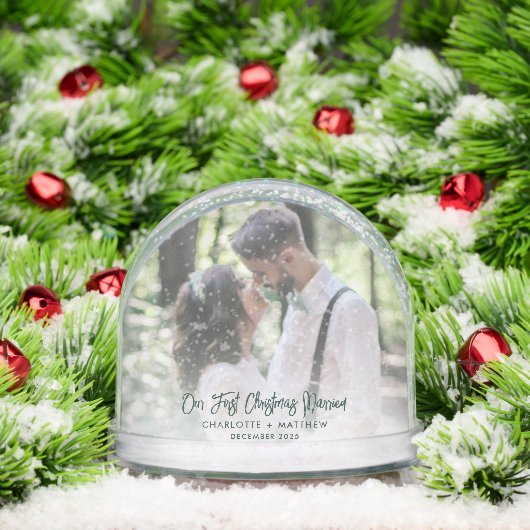 と結婚した写真メリー私たちの初めてのクリスマスカスタム (クリスマス)