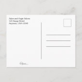 と結婚した初めてのクリスマスメリー写真 シーズンポストカード (裏面)