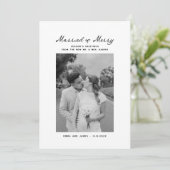 と結婚したBow写真メリークリスマス新婚 シーズンカード (スタンド正面)