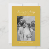 と結婚したBow写真メリークリスマス新婚 シーズンカード (正面)