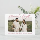 と結婚したBright Red Script Photo シーズンカード (スタンド正面)