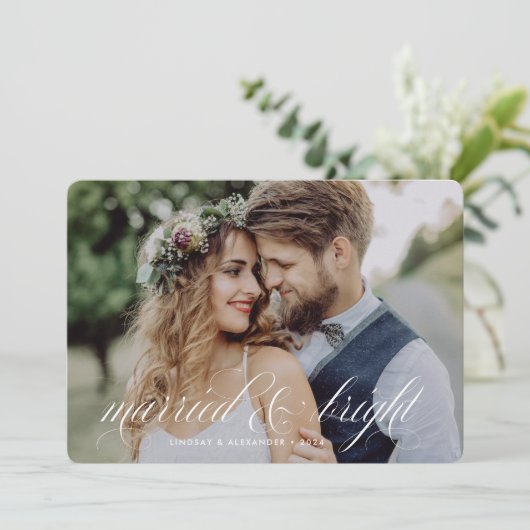 と結婚したBright Scriptの新しい写真 シーズンカード (スタンド正面)