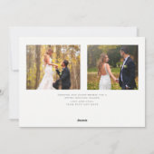 と結婚したBright Script | Photo Berry Folids シーズンカード (裏面)