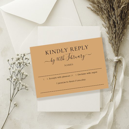 と結婚の燃え盛る木砂が親切に答える 出欠カード