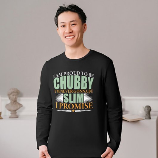 と誇りを持ったChubby Statement Tee Tシャツ