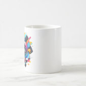 と鮮やかダイナミックMag コーヒーマグカップ (中央)