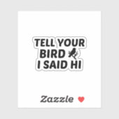 と鳥が言った シール (シート)