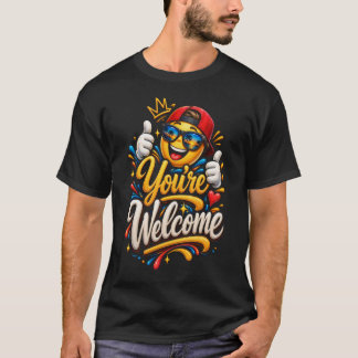 「どういたしまして」- かっこいい Tシャツ