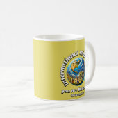 どういたしまして。移国際的動日 コーヒーマグカップ (正面右)