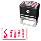 「どうか差出人のところに戻って!」 ゴム印 セルフインキングスタンプ (インサイチュ)