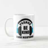 どうか私に失語症の自閉症がありますように コーヒーマグカップ (左)