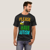 どうか私に自閉症を持って下さい Tシャツ (正面フル)