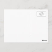 どうか私を採用して…永遠にあなたを愛し続ける ポストカード (裏面)