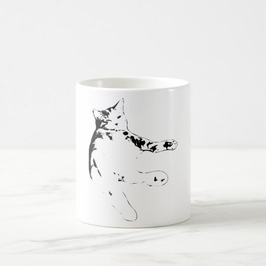 どうしたの、人間 コーヒーマグカップ (中央)