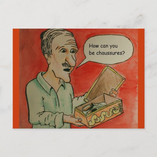 どうしたら靴のポストカードになれるの? ポストカード (正面)