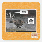 どうしたジョージ? スクエアシール (正面)