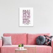 どうしてこんなに多くの幼い女の子たちの中で キャンバスプリント (インサイチュ (リビング))