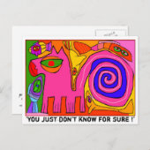 「どうしても確かに知りません! 「 ポストカード (正面/裏面)