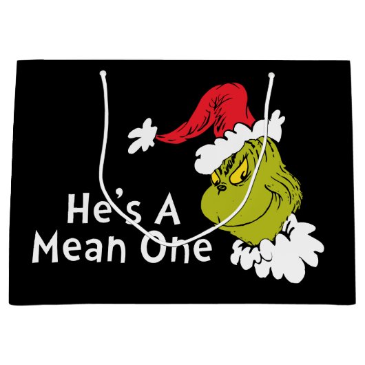 どうしてインチはクリスマスを盗んだか |彼は意地悪だ ラージペーパーバッグ (正面)