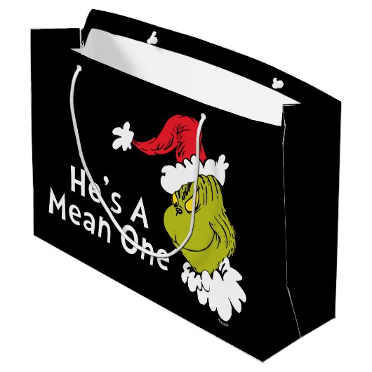 どうしてインチはクリスマスを盗んだか |彼は意地悪だ ラージペーパーバッグ (裏面アングル)
