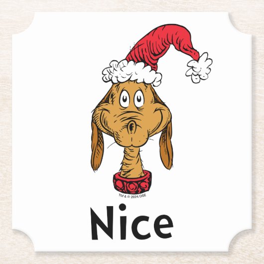 どうしてインチはクリスマスを盗んだか | MaxはNice ペーパーコースター (正面)