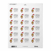 どうしてインチはクリスマスを盗んだか | MaxはNice ラベル (フルシート)