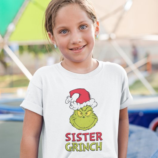 どうしてインチはクリスマスを盗んだか | Sister Grinch Tシャツ