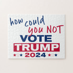 どうしてトランプ2024に投票しないなんてことがあり得るの? ジグソーパズル