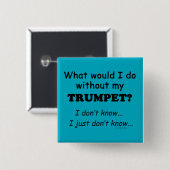 どうしようトランペット 缶バッジ (正面&裏面)