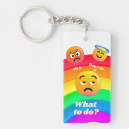 どうするの？ キーホルダー