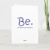 どうぞ。あいさつインスパイアきカードを愛した カード (裏面)