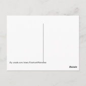 どうぞ。スマイルの前で自分で鏡 ポストカード (裏面)