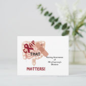 どうでもいい!ヒルシュスプルング病を支える ポストカード (スタンド正面)