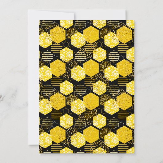 どうなるだろう |性別によるパーティーの表示 招待状 (裏面)