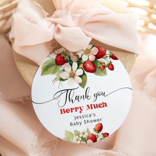 どうもありがとう スターベリーサンクス フェイバータグ