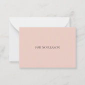 どうもありがとう ノートカード (裏面)